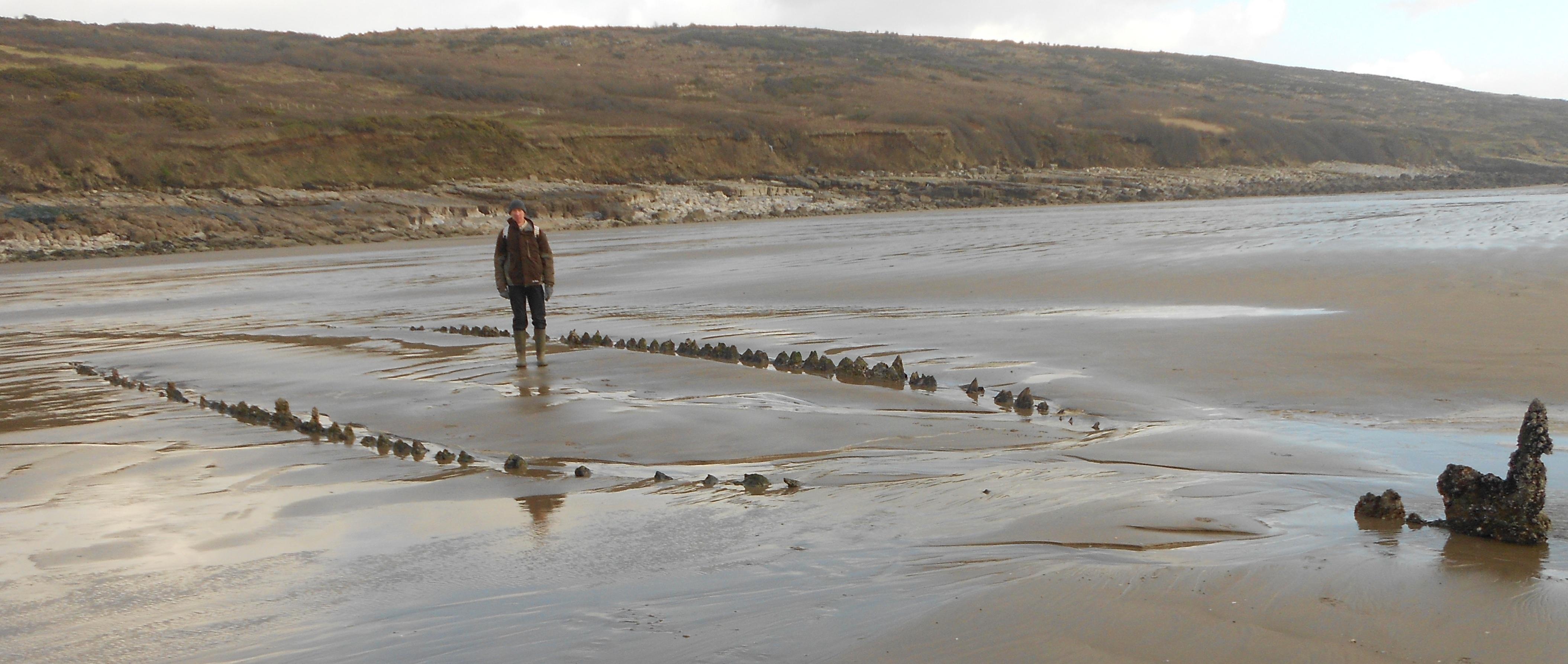 The Marros Sands Wreck in 2013 (photograph Ken Murphy) 